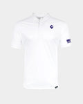 Moxie 4th of July White Blade Polo