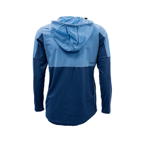 Jacket 1/4 Zip Blue and Navy