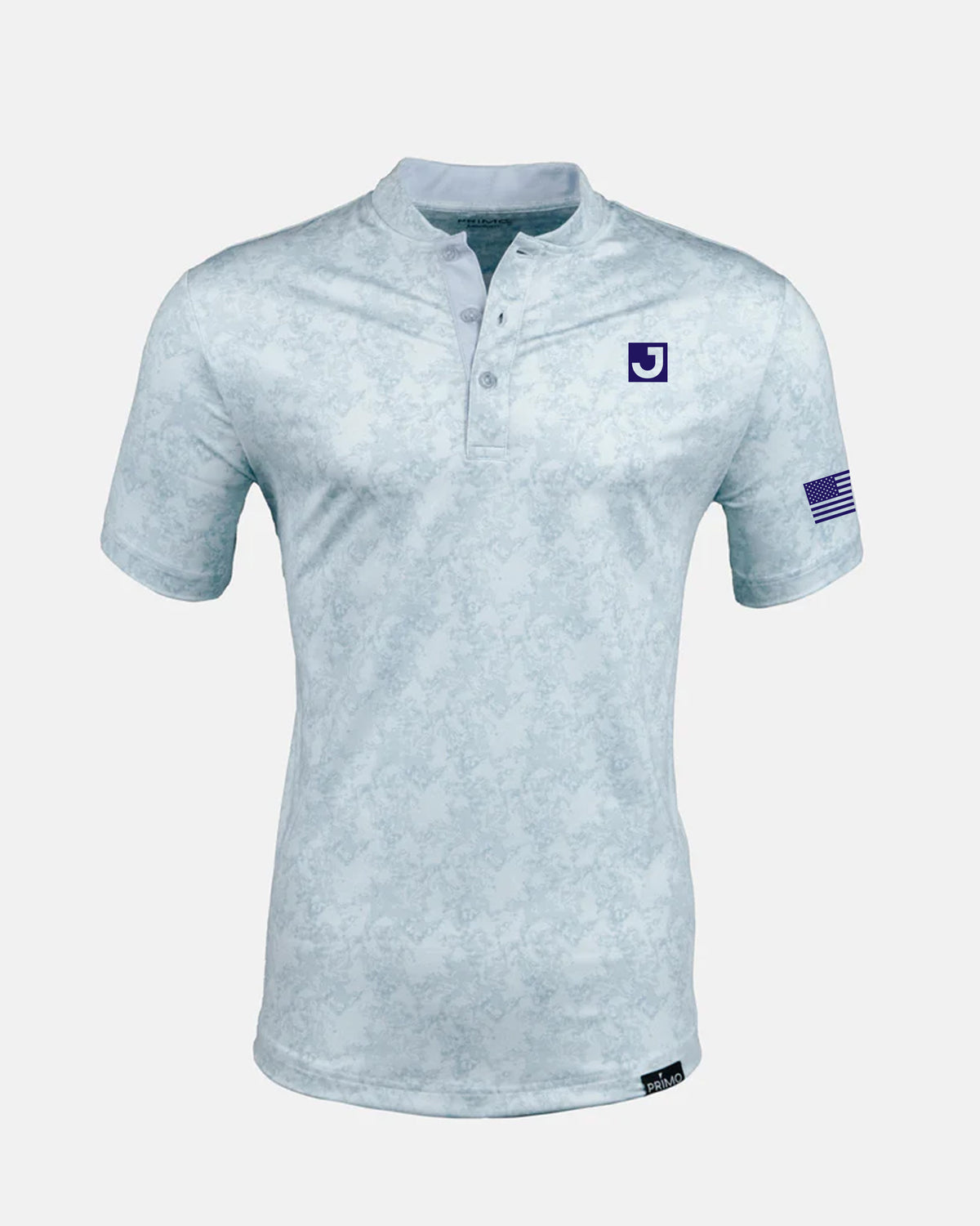 Joshua 4th of July Frost Marble Polo