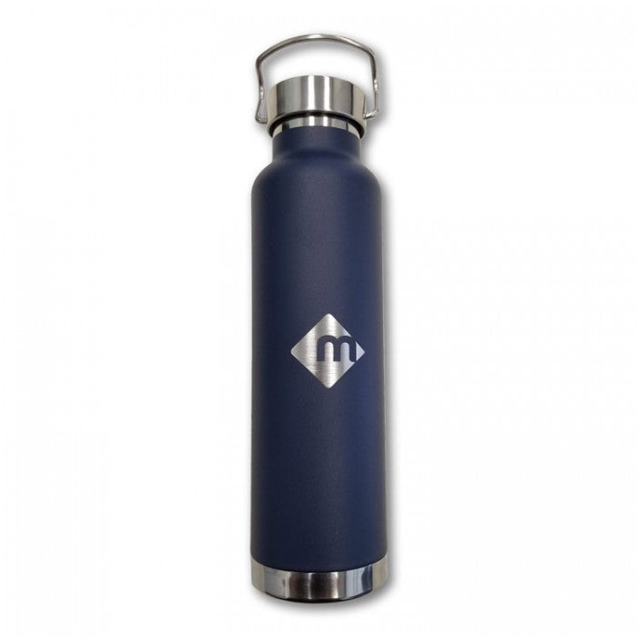 Metal Water Bottle Navy