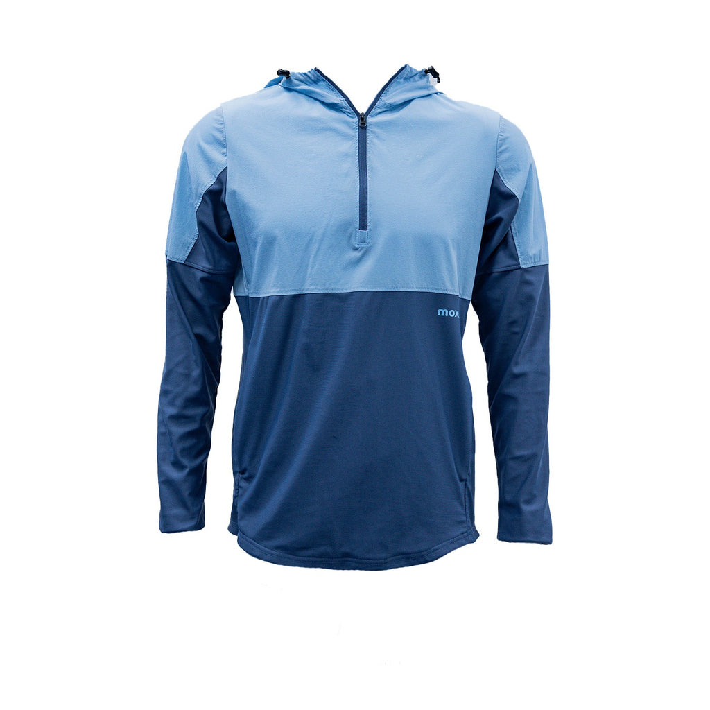 Jacket 1/4 Zip Blue and Navy