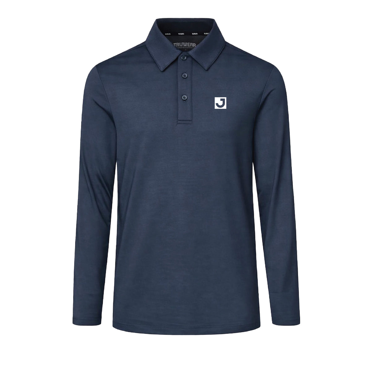 Joshua Taps 2025 Long Sleeve Crest Polo Navy
