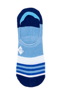 No Show Blue Socks